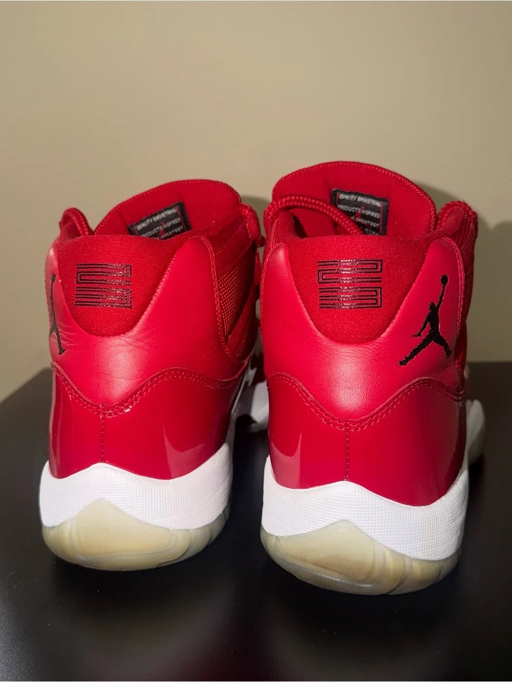 Jordan bold red